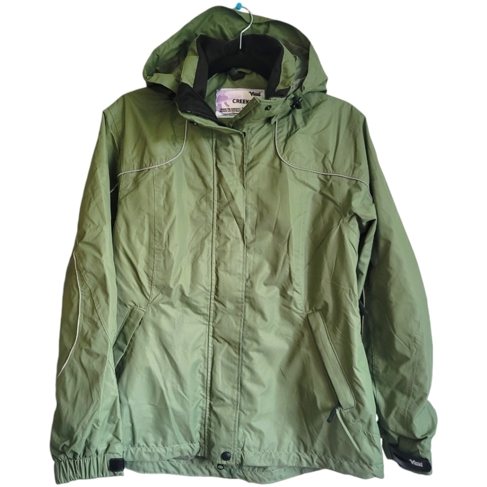 Viking Creekside Green Polyester Jacket size Small
